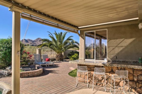 Elegant Desert Oasis with Fire Pit and Mtn View!